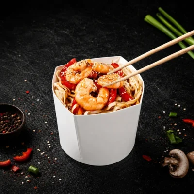 Лапша WOK Королевская креветка