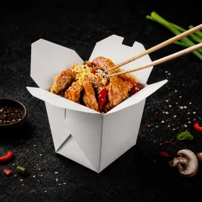 Лапша WOK с курицей